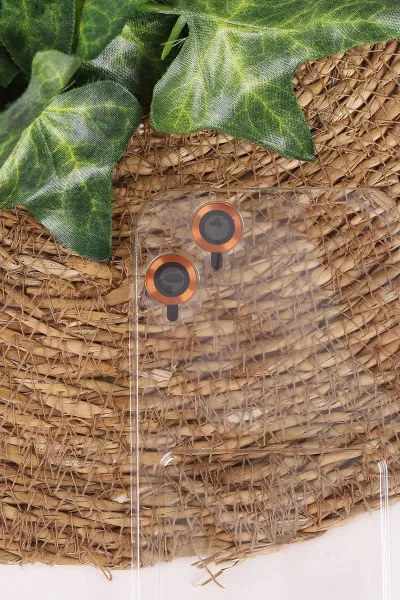Turuncu TeknoCase İphone 11 Uyumlu Matte Guard Serisi Lens Korumalı Silikon Telefon Kılıfı 472435