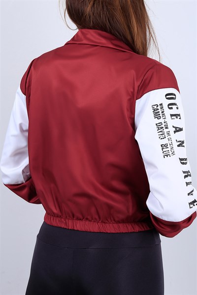 Bordo Bayan Yazlık Mont 12386B