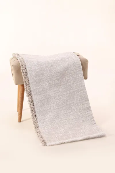 Taş 180x220 Cm Kaymaz Çok Amaçlı Pamuklu Lüx Çekyat Örtüsü & Koltuk Örtüsü & Koltuk Şalı 385695