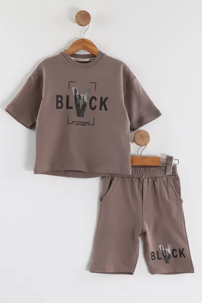 vizon-2-6-yas-black-baskili-sortlu-suprem-erkek-cocuk-yazlik-takim-438075