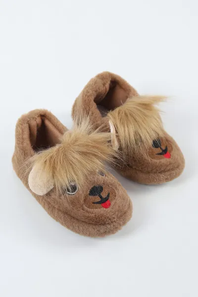 Vizon ( 25 - 30 )Peluş Figürlü Çocuk Panduf 498633