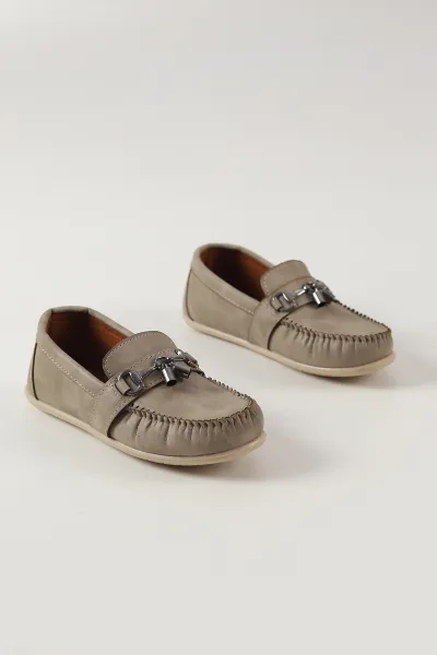 Vizon ( 31 - 36 ) Toka Detaylı Erkek Çocuk Loafer Ayakkabı 463215