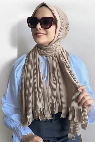 Vizon 70x160 Cm Pratik Pilise Penye Şal 380252
