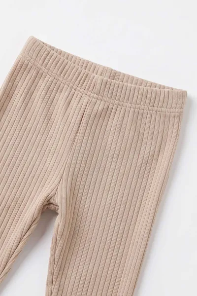 Vizon (9-24 Ay) Süzene Nakışlı Swetshirt İnterlok Alt Kız Bebek Takım 495701