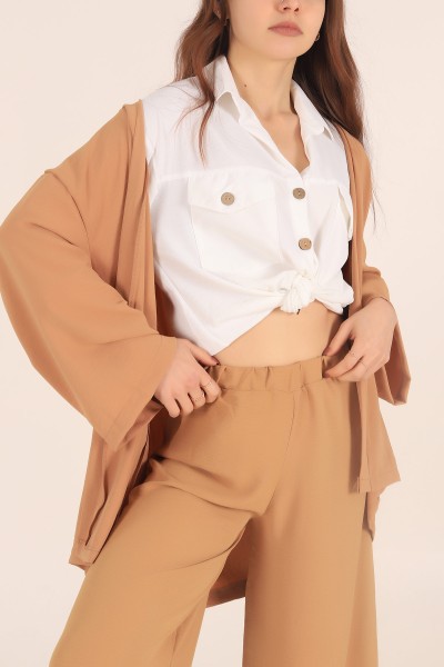 Vizon Aerobin Kumaş Kimono 170358