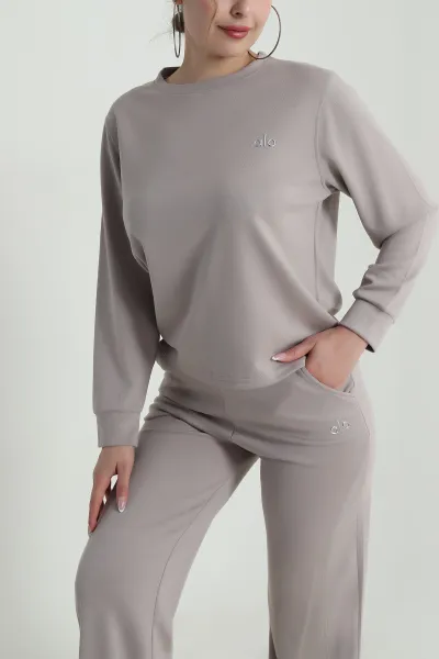 Vizon Bel Lastikli Modal Kadın İkili Takım 486395