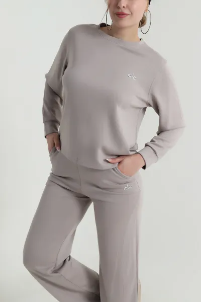 Vizon Bel Lastikli Modal Kadın İkili Takım 486395