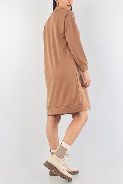 Vizon Bisiklet Yaka Elbise Tunik 89281