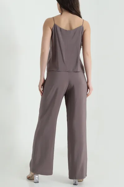 Vizon Bluz Pantolon Modal Kadın İkili Takım 454829