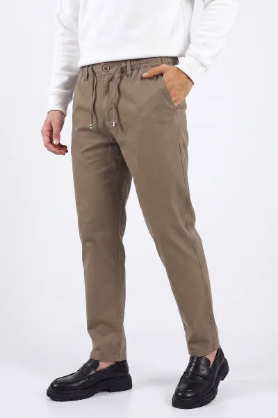 Vizon Boyfriend Belden Bağlamalı Erkek Pantolon 493188