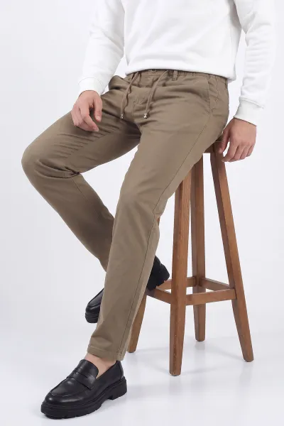 Vizon Boyfriend Belden Bağlamalı Erkek Pantolon 493188