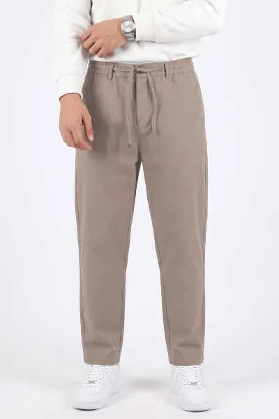 Vizon Boyfriend Belden Bağlamalı Erkek Pantolon 499473