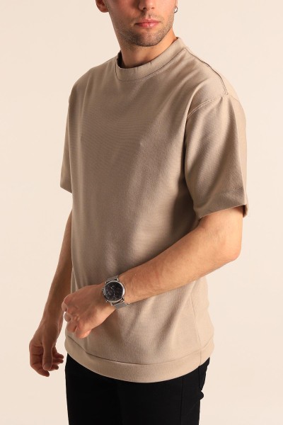 Vizon Oversize Erkek Tişört 181812