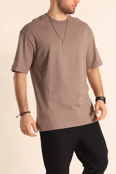 Vizon Oversize Suprem Basic Erkek Tişört 254695
