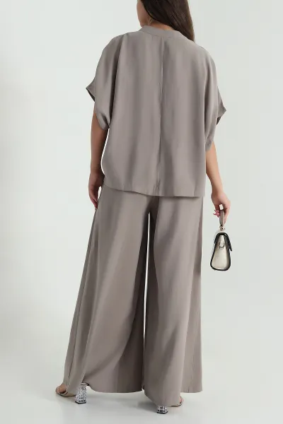 Vizon Oversize Tencel Kadın İkili Takım 472021