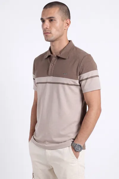 Vizon Oysho Kumaş Polo Yaka Erkek Tişört 471685