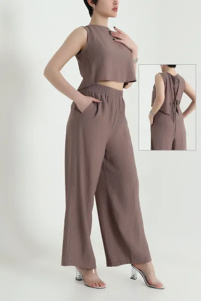 vizon-pantolon-bluz-kadin-cilek-ikili-takim-454782
