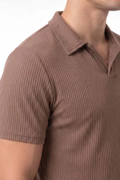 Vizon Polo Yaka Erkek Tişört 458877