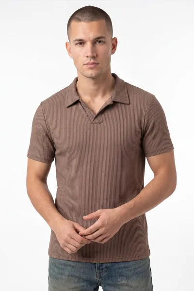 Vizon Polo Yaka Erkek Tişört 458877