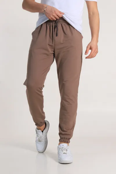 Vizon Regular Fit İki İp Paça Lastikli Erkek Eşofman Altı 338278