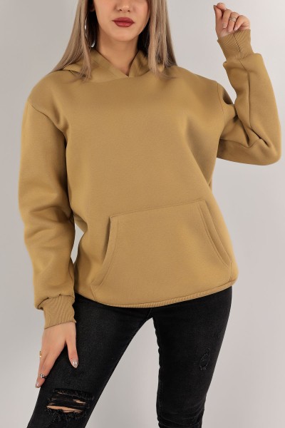 Vizon Şardonlu Bayan Sweat 136527