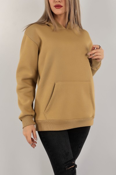 Vizon Şardonlu Bayan Sweat 136527