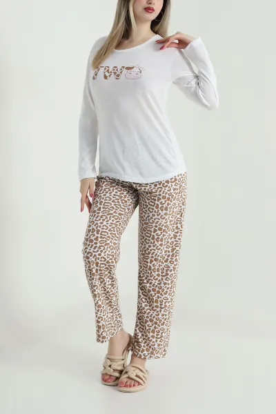Vizon Süprem Uzun Kol Kadın Pijama Takımı 493636