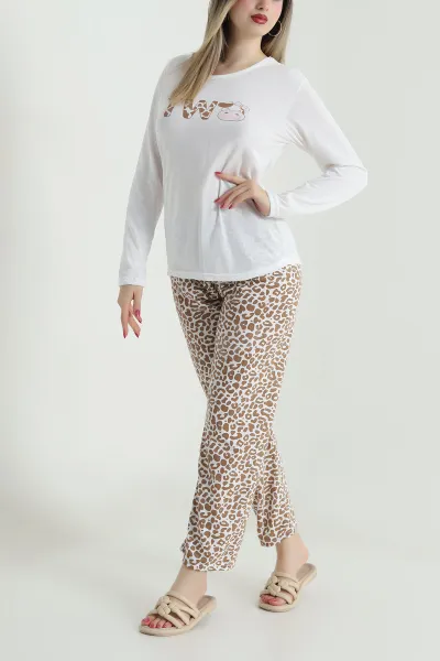 Vizon Süprem Uzun Kol Kadın Pijama Takımı 493636