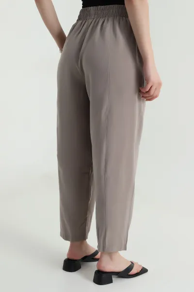 Vizon Tencel Boncuklu Şalvar Kadın Pantolon 481051