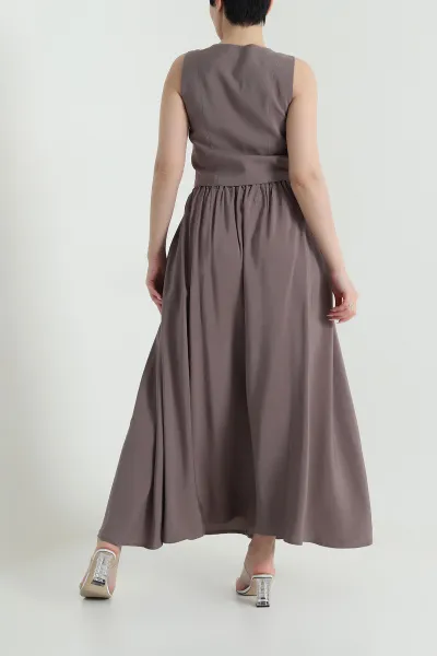 Vizon V Yaka Tencel Kadın İkili Takım 462588