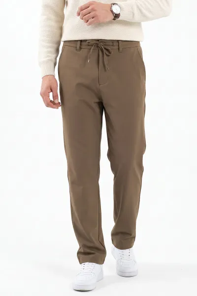 Vizon Regular Fit Belden Bağlamalı Erkek Pantolon 493157