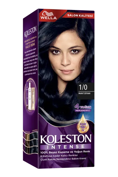 Wella Koleston Intense 1/0 Mavi Siyah 260588