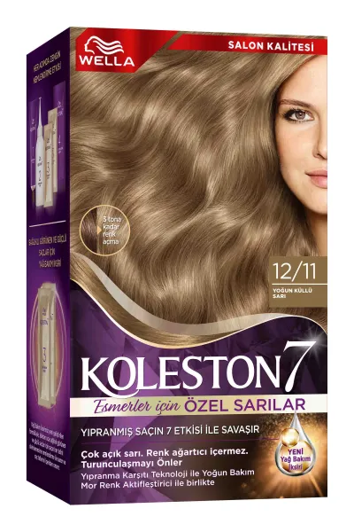 Wella Koleston Supreme Kit 12/11 Yoğun Küllü Sarı 261842