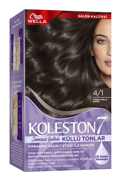 Wella Koleston Supreme Kit 4/1 Gizemli Küllü Kumral 261845