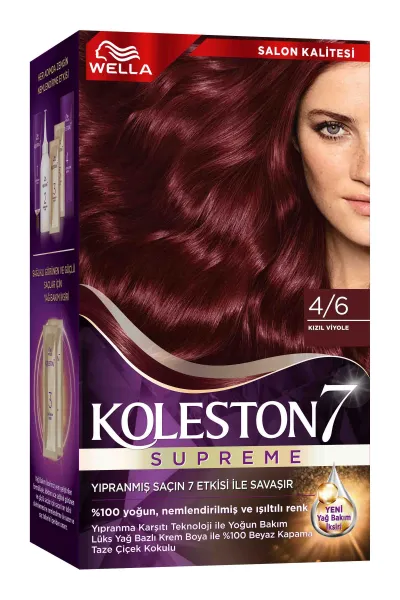 Wella Koleston Supreme Kit 4/6 Kızıl Viyole 261811