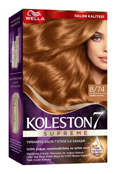 Wella Koleston Supreme Kit 8/74 Gizemli Kahve 261836