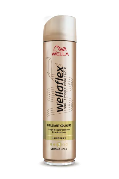 Wella Wellaflex Brillant Colors Strong Hold Hairspray - 250 Ml 261896