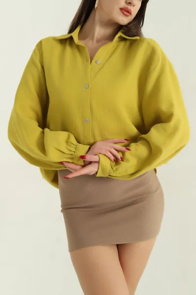 yag-yesili-muslin-bayan-gomlek-tunik-336945