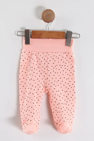 Yavruağzı (0-3 Ay) Koala  Baskılı   Patikli Unisex Bebek 3'lü Zıbın Takım 453779