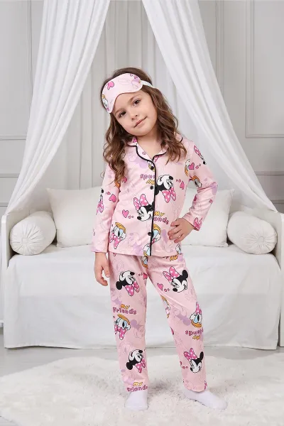 yavruagzi-4-12-yaskarakter-desenli-uzun-kol-on-dugmeli-goz-bandi-detayli-kiz-cocuk-pijama-takim-473668