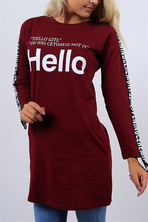 Yazı Detay Bordo  Sweat 2800B