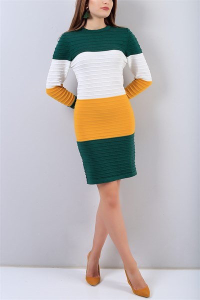 Yeşil  Bayan Tunik 17130B