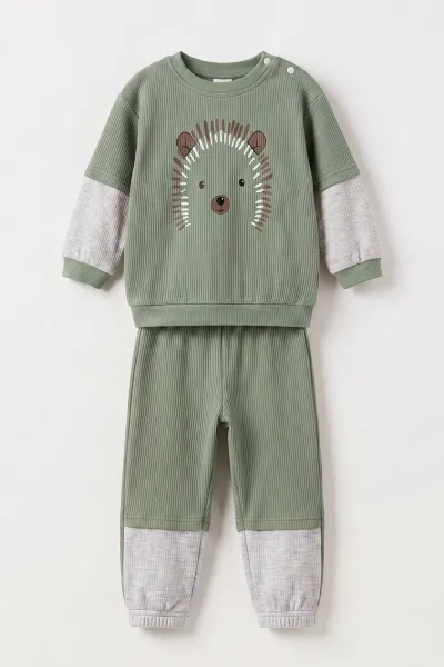 yesil-1-2-yas-kirpi-baskili-paca-lastikli-erkek-bebek-2li-takim-480046