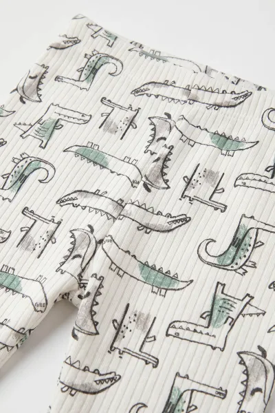 Yeşil (1-3 Yaş) Balık Desenli Raporlu Çocuk Pijama Takım  484707