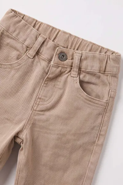 Yeşil (1-4 Yaş) Gabardin Ceketli Erkek Bebek&Çocuk 3'lü Takım 501391