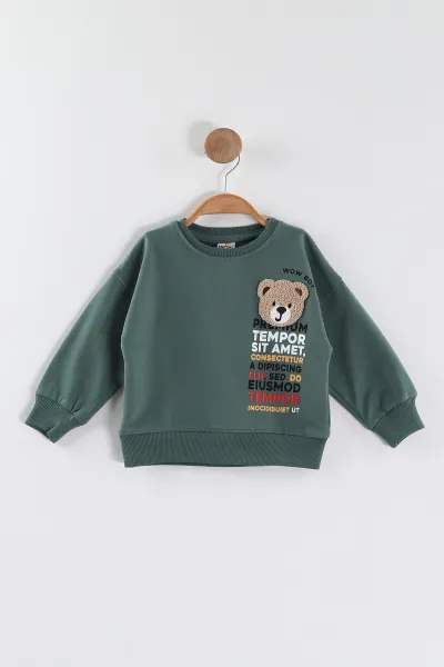 yesil-1-4-yassuzene-nakisli-baskili-erkek-cocuk-sweatshirt-432904