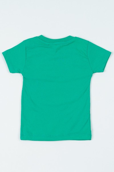 Yeşil (1-6 yaş) Spıder-Man Baskılı Erkek Çocuk Tişört 108351