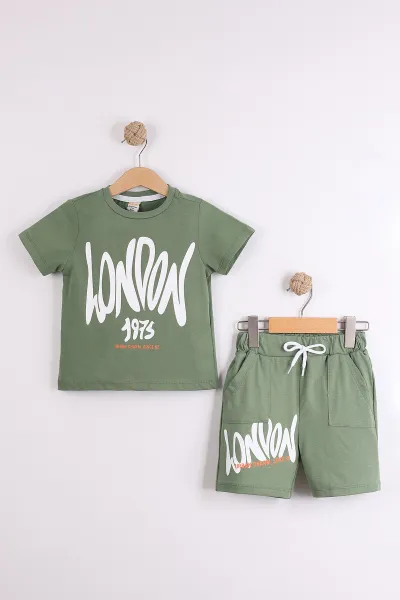 yesil-2-10-yas-london-baskili-cepli-sortlu-penye-erkek-cocuk-yazlik-2li-takim-454627