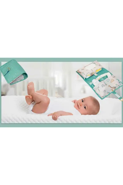 Yeşil 24x40 Baby Alt Bakım Çantası 250466