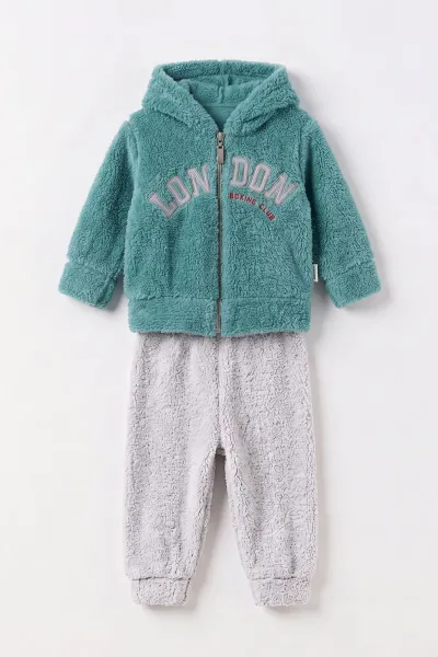 yesil-3-24-ay-london-nakisli-hirkali-pelus-erkek-bebek-2li-takim-498181